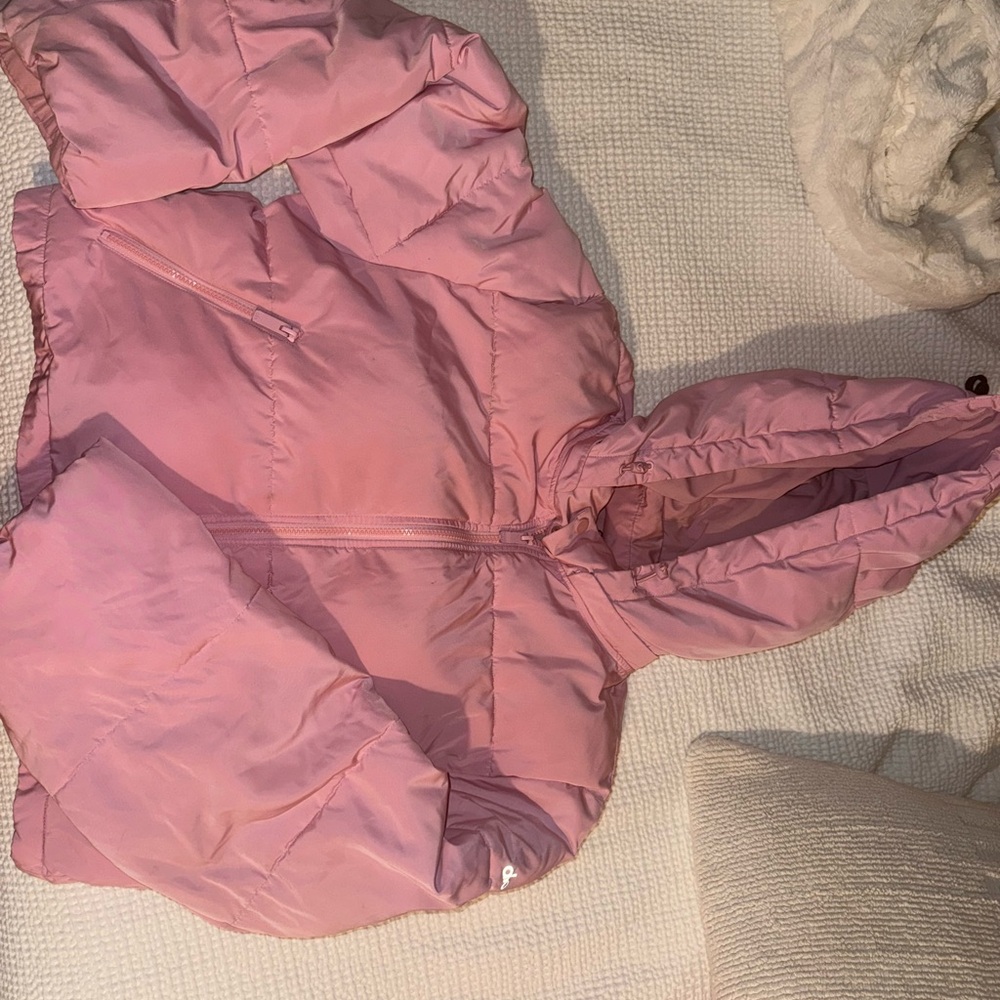Pink ALO Puffer Jacket